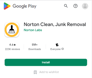 Norton clean android app