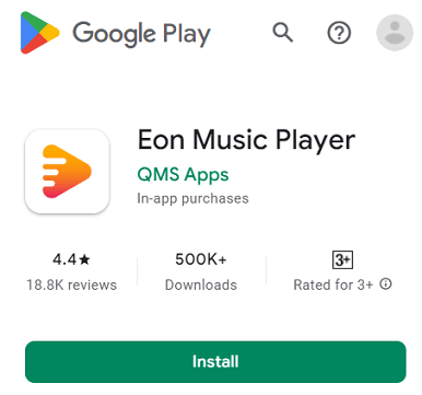 EON music audio player software for mobile