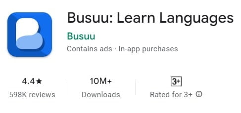 Busuu Learn English From Mobile