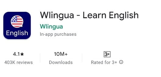 Wilingua learn english app